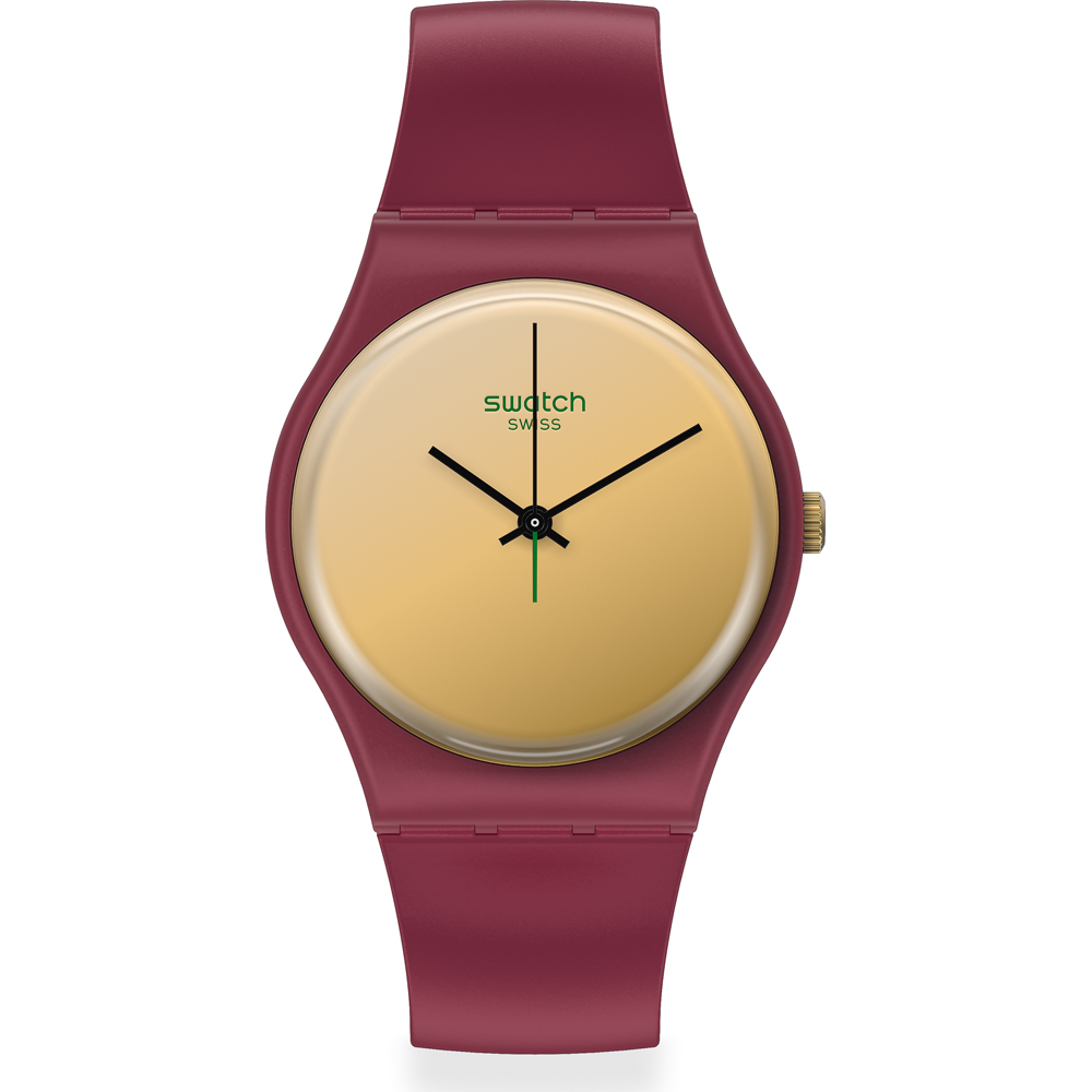 Relógio Swatch Standard Gents SO28R102 1983 Golden Shijian