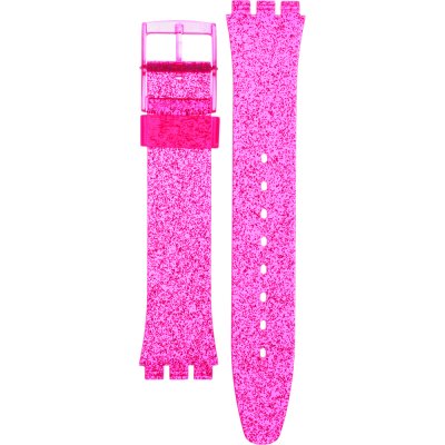 Bracelete Swatch Plastic - Originals Medium (34mm) /Access/Solar/Musicall/Stop - G/SK/SL/SR/SS/SO28 AGP149 GP149 Nuit Rose