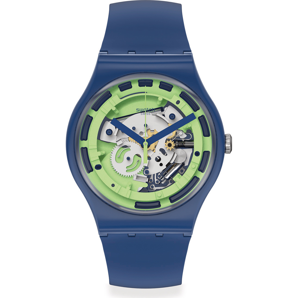 Relógio Swatch NewGent SUON147 Green Anatomy