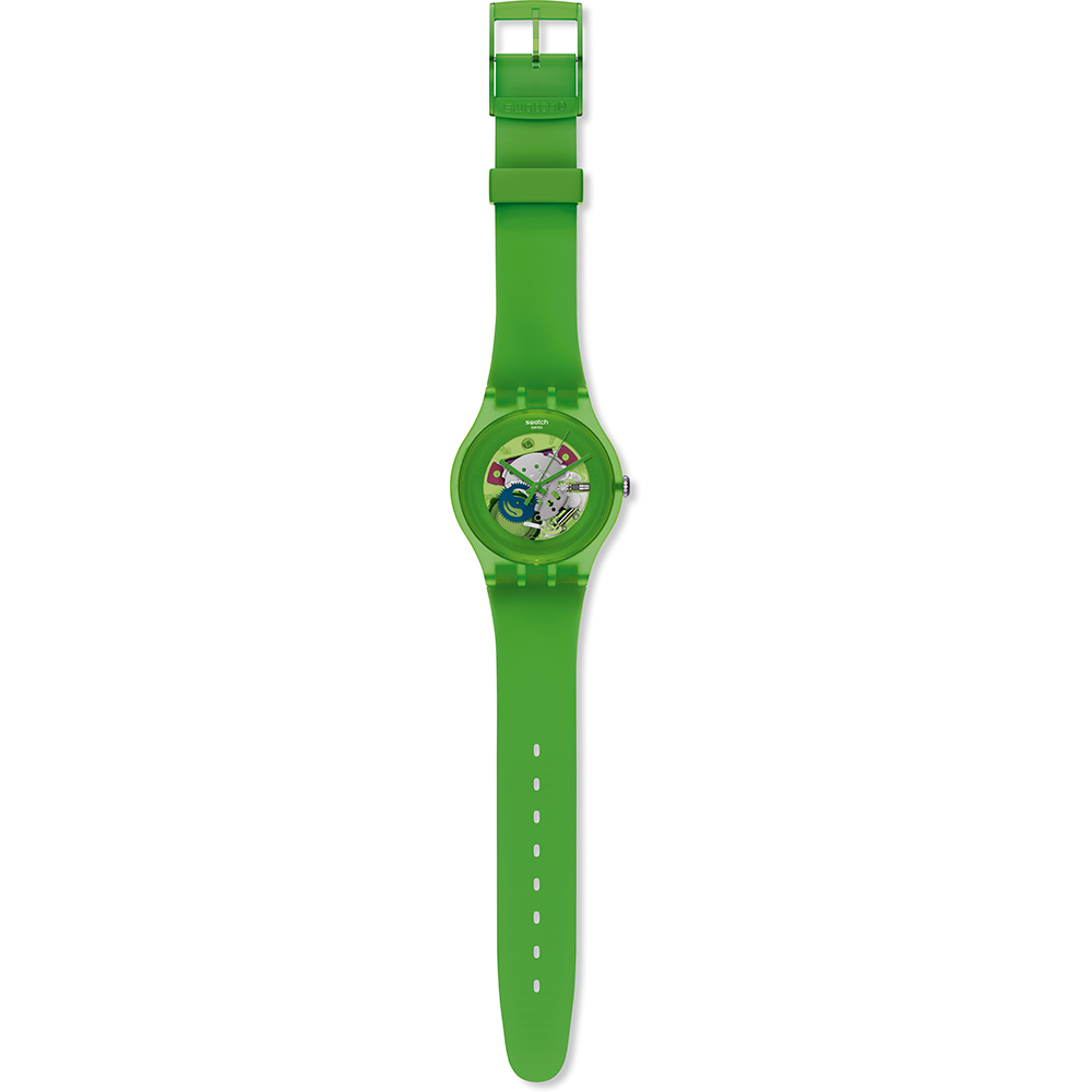 Relógio Swatch NewGent SUOG103 Green Lacquered