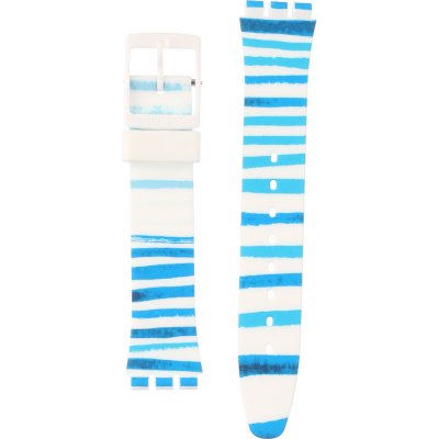 Bracelete Swatch Plastic - Originals Medium (34mm) /Access/Solar/Musicall/Stop - G/SK/SL/SR/SS/SO28 AGW193 GW193 Sea View