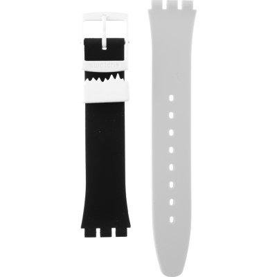 Bracelete Swatch Plastic - Originals Medium (34mm) /Access/Solar/Musicall/Stop - G/SK/SL/SR/SS/SO28 AGW210 GW210 Schnautzi