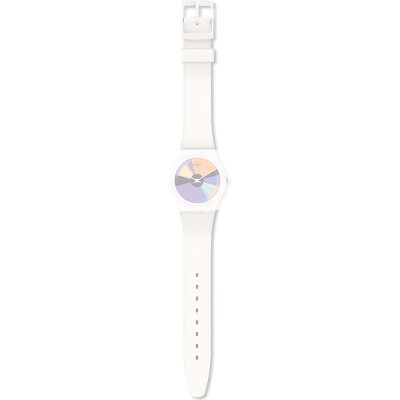 Bracelete Swatch Plastic - Originals Medium (34mm) /Access/Solar/Musicall/Stop - G/SK/SL/SR/SS/SO28 AGW709 GW709 Color Calendar