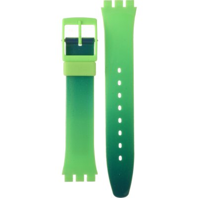 Bracelete Swatch Plastic - Originals Medium (34mm) /Access/Solar/Musicall/Stop - G/SK/SL/SR/SS/SO28 AGZ216 GZ216 Fluo