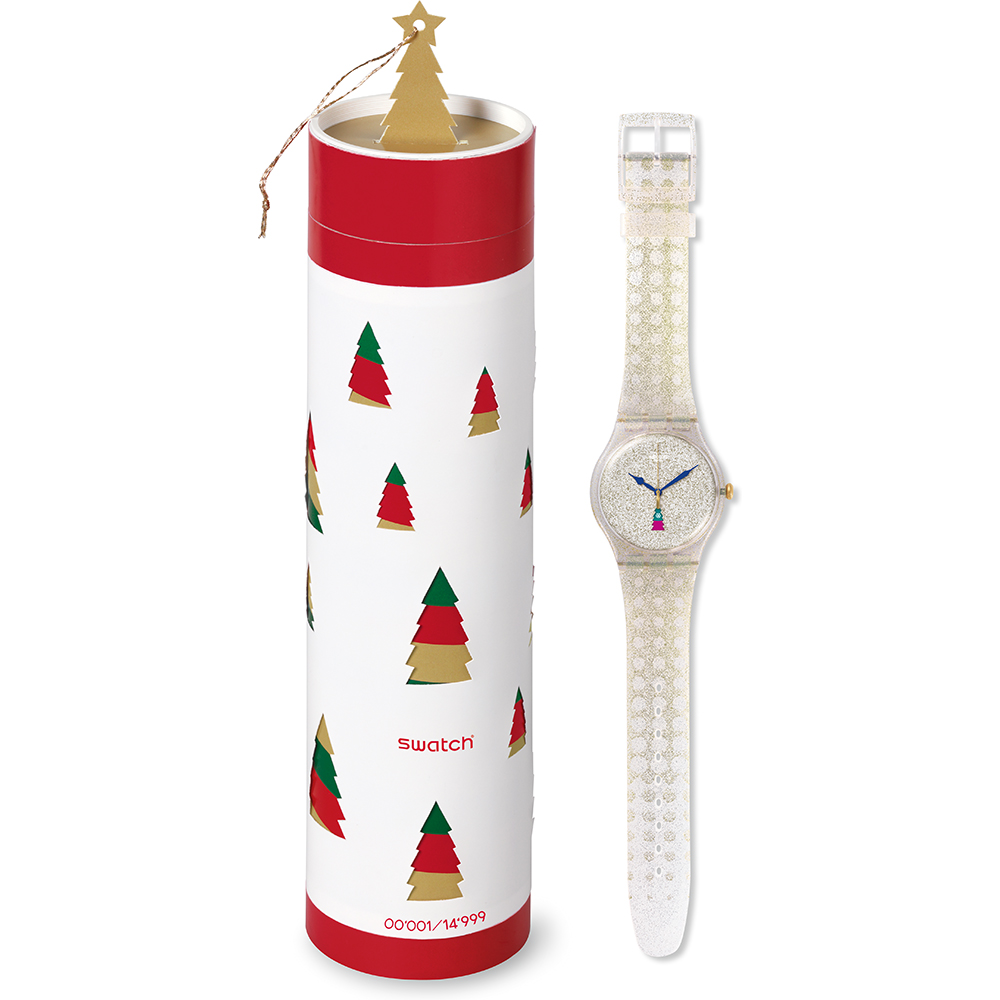 Relógio Swatch Christmas Specials SUOZ709S Holiday Twist