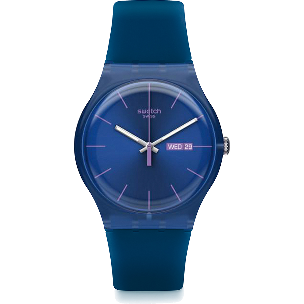 Relógio Swatch NewGent SUON701C Hypo Noe (Dark Blue Rebel)