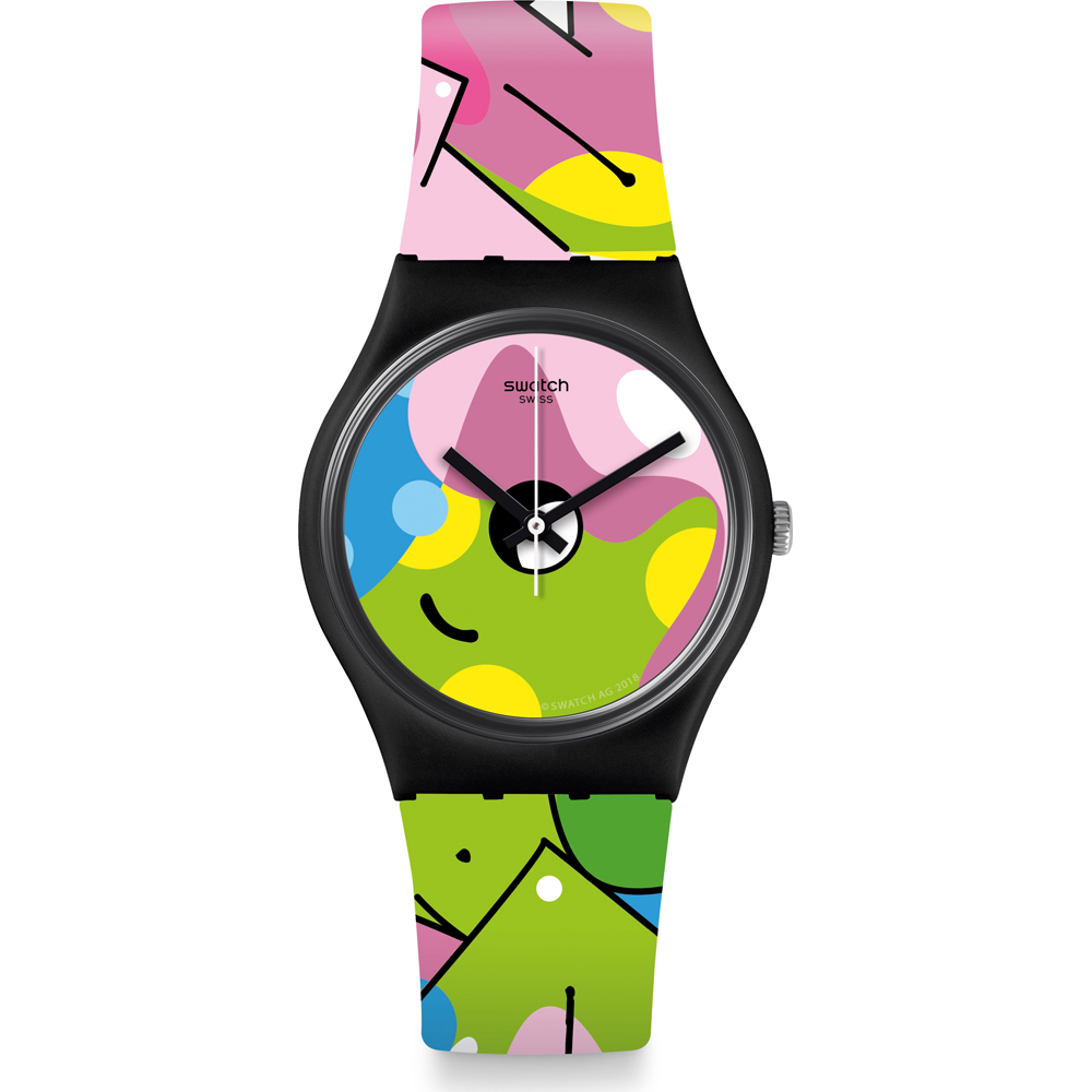 Relógio Swatch Standard Gents GB317 Image Of Graffiti