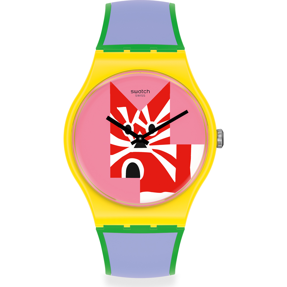 Relógio Swatch NewGent SUOZ323 Indirect Exchange