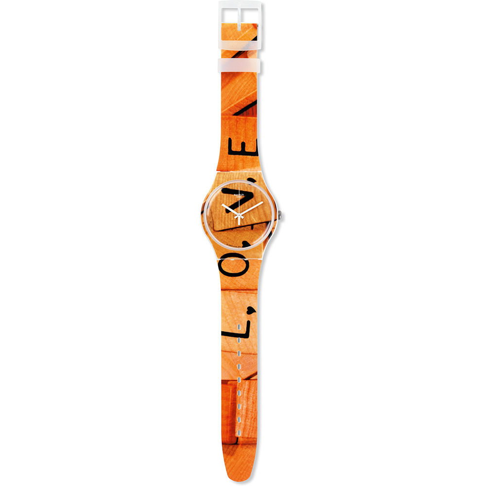 Relógio Swatch Maxi MSUOW116 Love Game