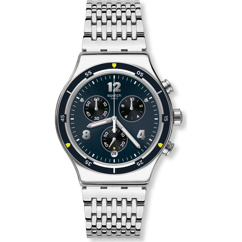 Relógio Swatch Irony - Chrono New YVS457G Meshme