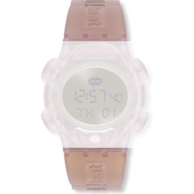 Bracelete Swatch Plastic - Beat - SQ ASQP100 SQP100 Net.Call