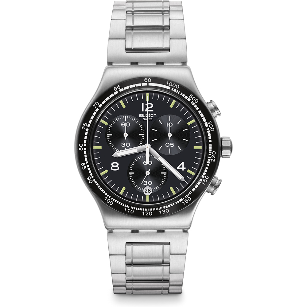 Relógio Swatch Irony - Chrono New YVS444G Night Flight