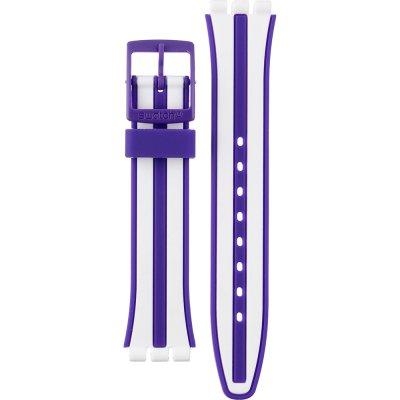 Bracelete Swatch Plastic - Originals Medium (34mm) /Access/Solar/Musicall/Stop - G/SK/SL/SR/SS/SO28 AGV701 Nuora Gelso