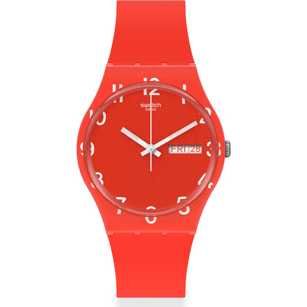 Relógio Swatch Standard Gents GR713 Over Red