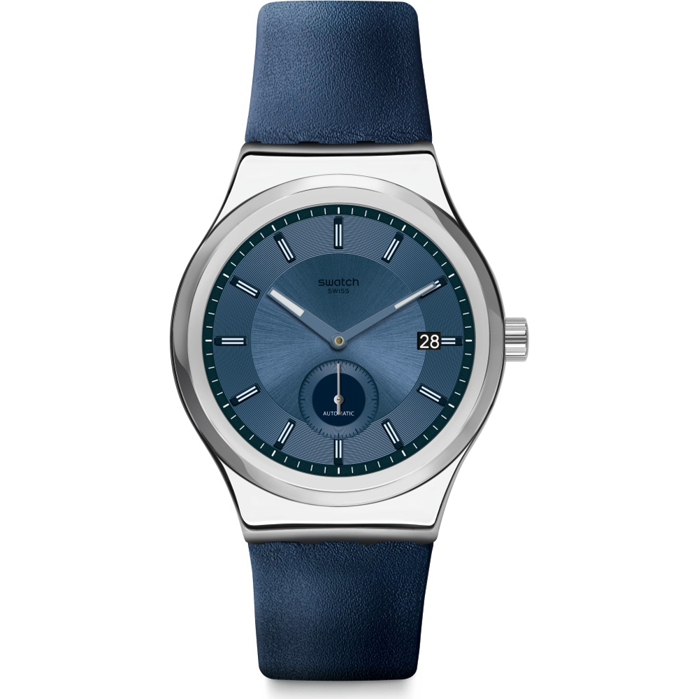 Relógio Swatch Sistem 51 Irony SY23S403 Petite Seconde Blue