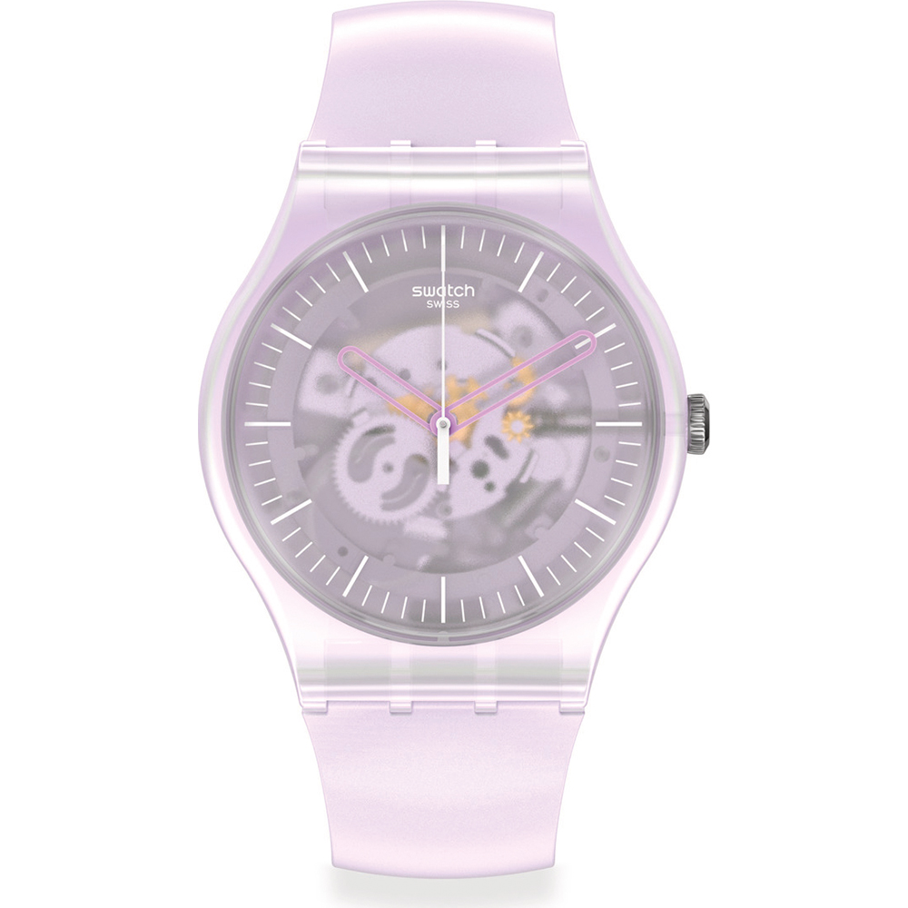 Relógio Swatch NewGent SUOK155 Pink Mist