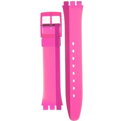 Bracelete Swatch Plastic - Originals Medium (34mm) /Access/Solar/Musicall/Stop - G/SK/SL/SR/SS/SO28 AGP145 GP145 Pinkorama