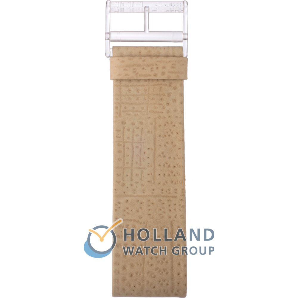 Bracelete Swatch Plastic  - Pop Medium - PM APMK105 PMK105 Betulla