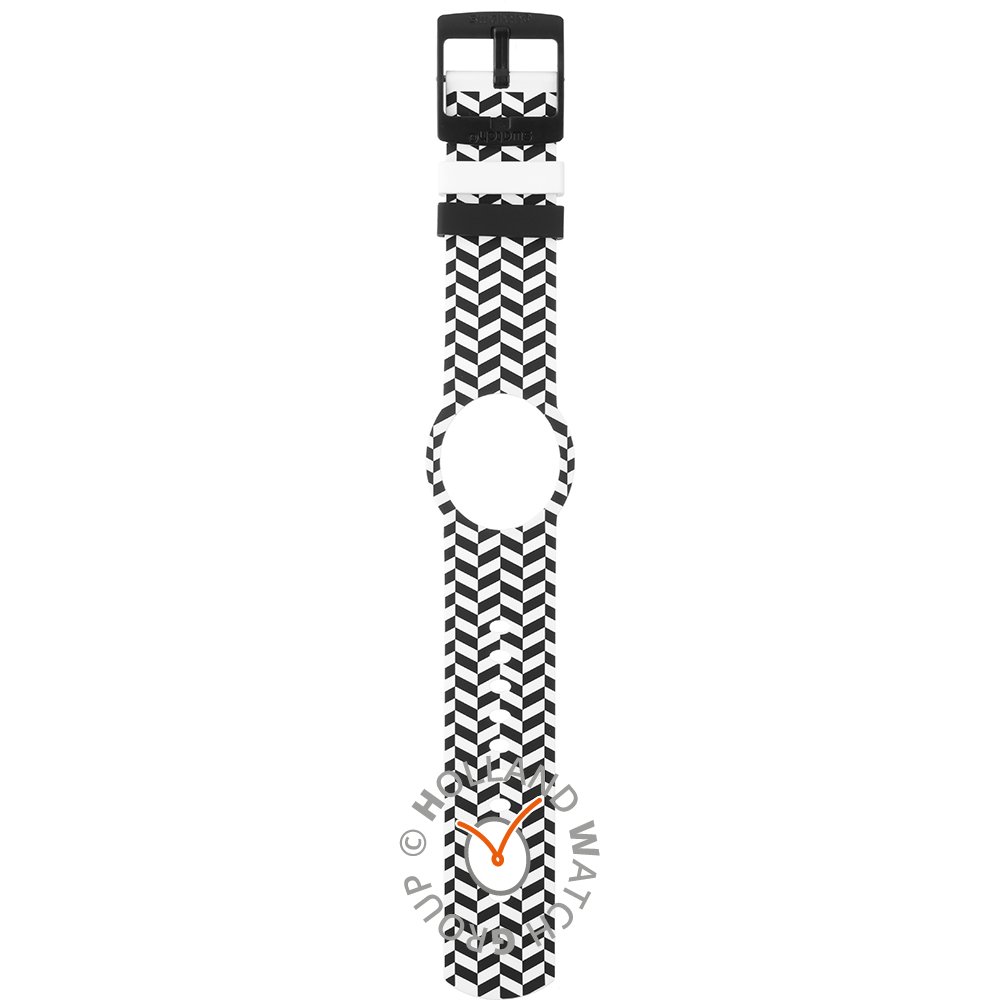 Bracelete Swatch Plastic - New Pop - PN APNB104 PNB104 Hypnopop