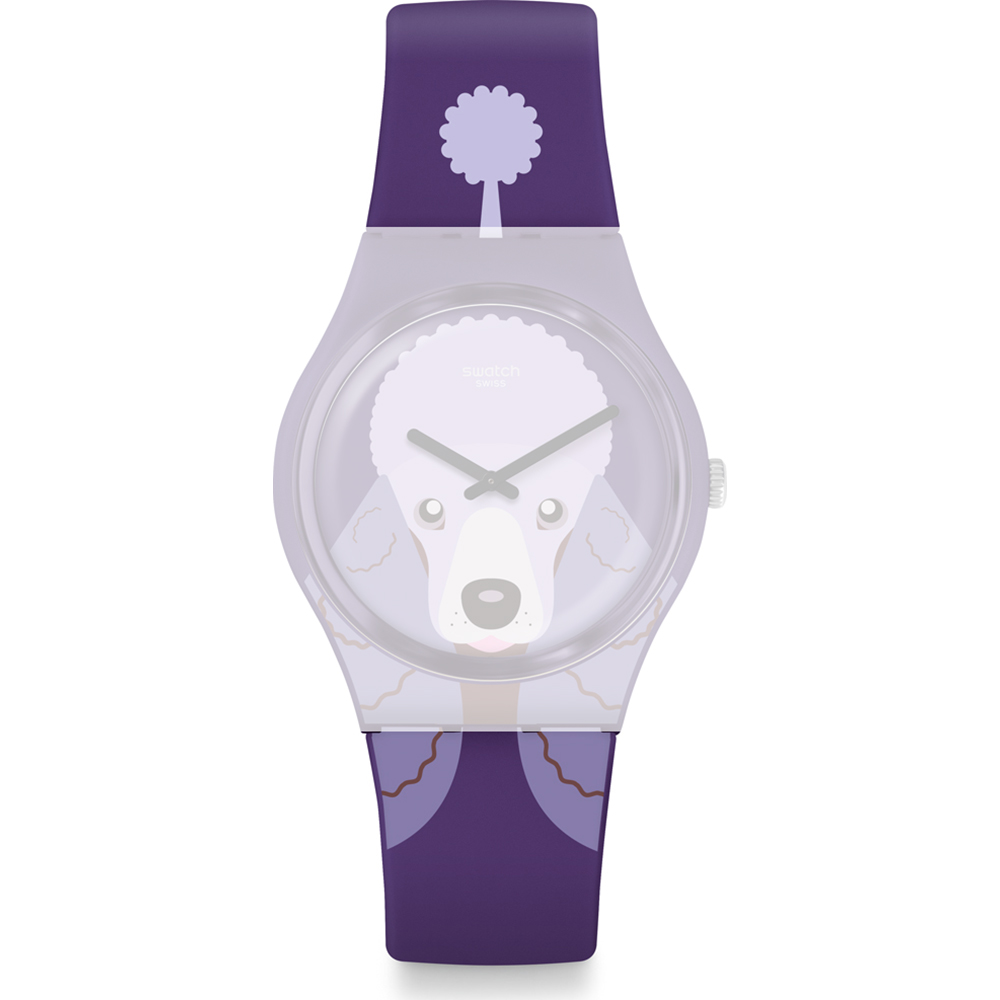 Relógio Swatch Standard Gents GV133 Purple Poodle