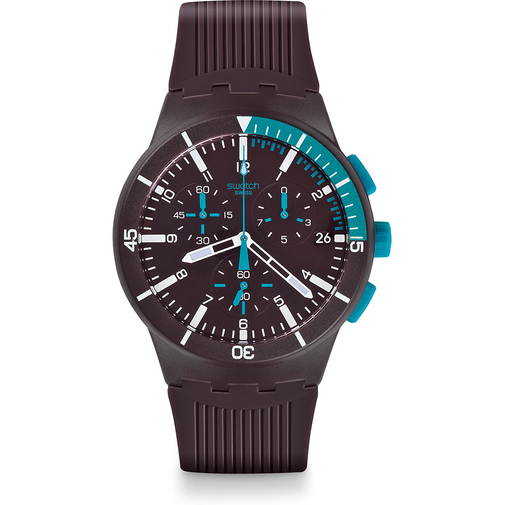 Relógio Swatch New Chrono Plastic SUSV400 Purple Power
