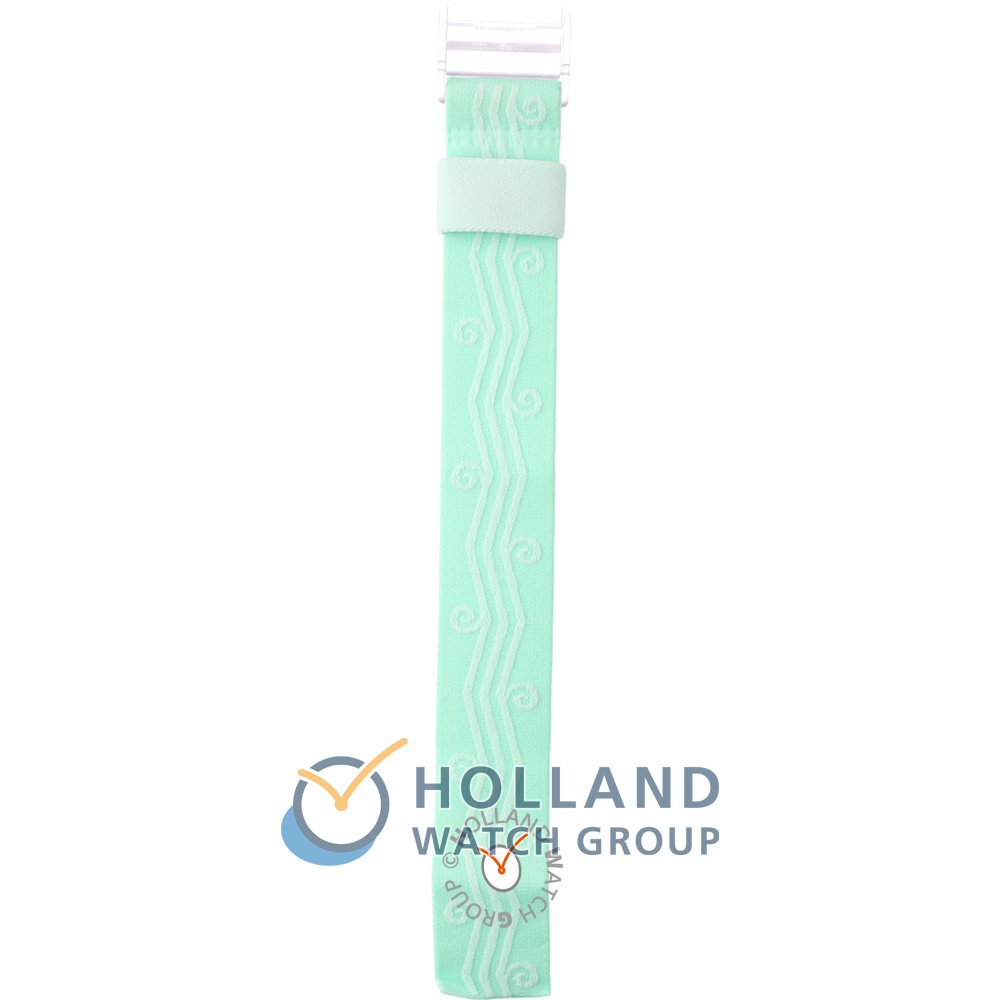 Bracelete Swatch Plastic - Pop Big - PW APWB166 PWB166 Mint Sea