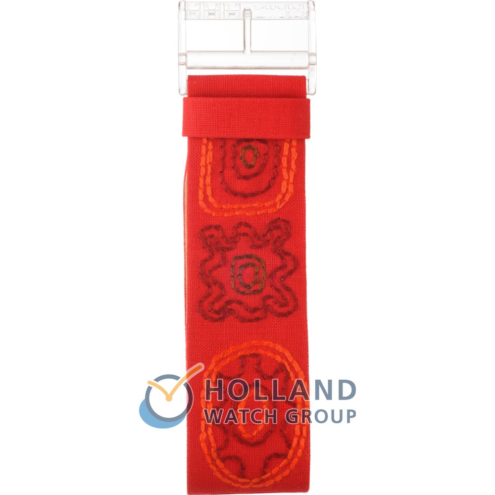 Bracelete Swatch Plastic - Pop Big - PW APWV100 PWV100 Sarong