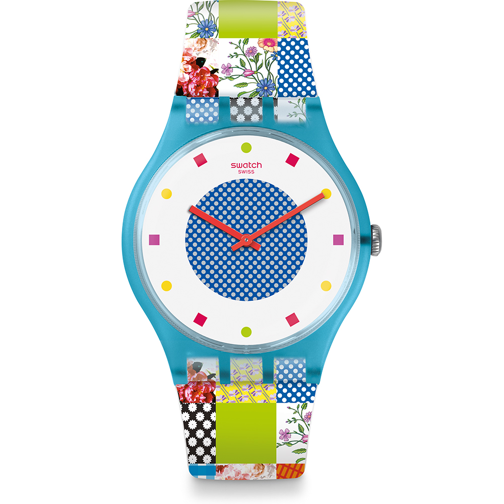 Relógio Swatch NewGent SUOS108 Quilted Time