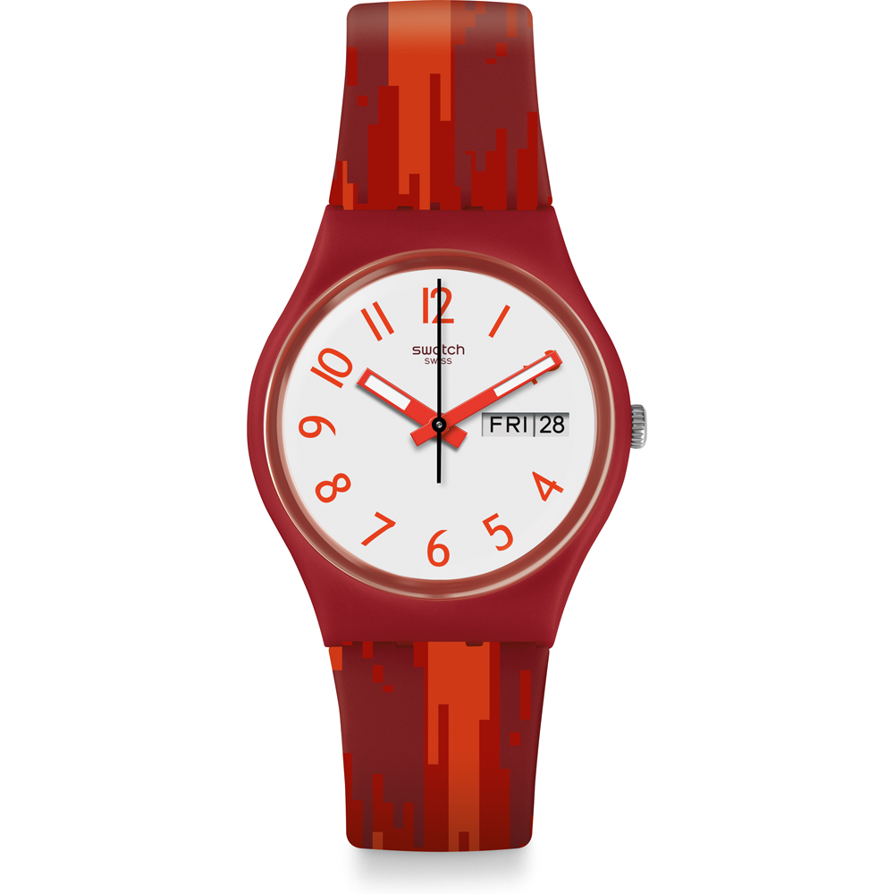 Relógio Swatch Standard Gents GR711 Red Flame