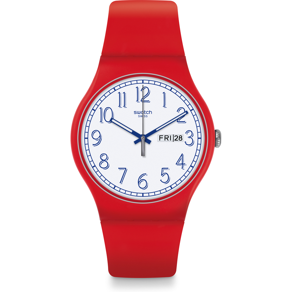 Relógio Swatch NewGent SUOR707 Red Me Up
