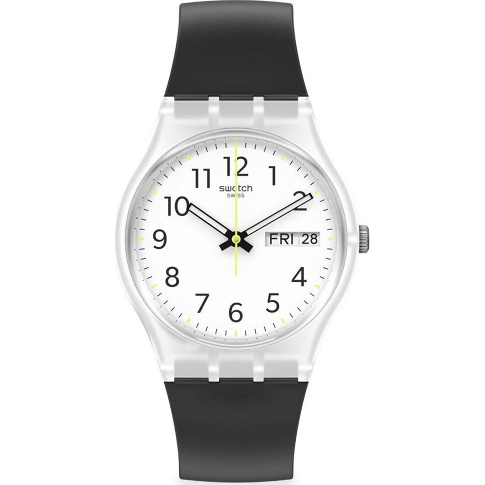 Relógio Swatch Standard Gents GE726-S26 Rinse Repeat Black