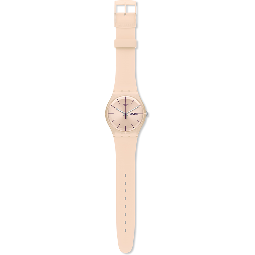 relogio swatch rose