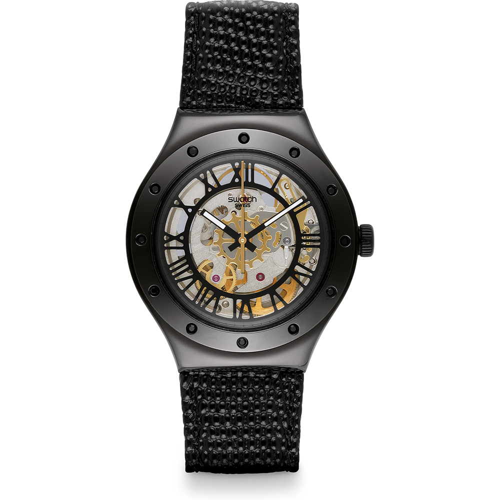 Relógio Swatch Automatic YAB100 Rosetta Nera