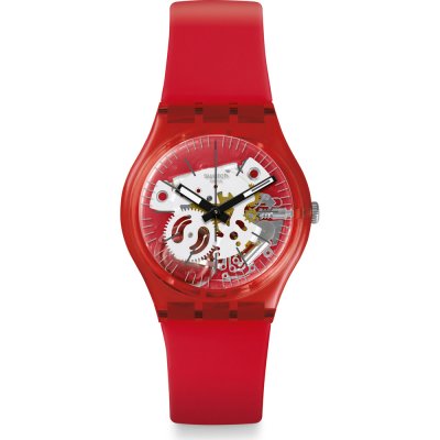Relógio Swatch Originals Medium (34mm) GR178 Rosso Bianco