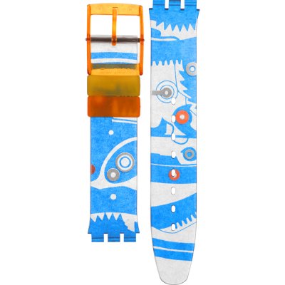 Bracelete Swatch Plastic - Auto/Scuba/Chrono - SA/SC/SD/SE/SH/SO/ST ASAO100 SAO100 Arcimboldo