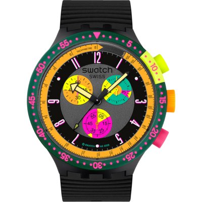 Relógio Swatch Big Bold SB02B104 Neon Seppia