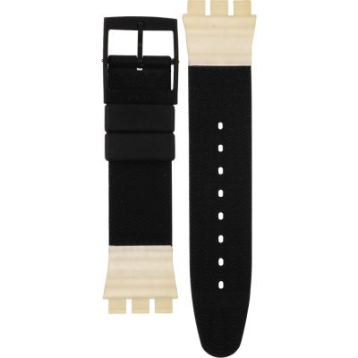 Bracelete Swatch Plastic - Aquachrono - SB ASBK114 SBK114 Assault