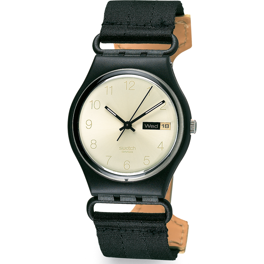 Relógio Swatch Standard Gents GB747 Seventy's Gold