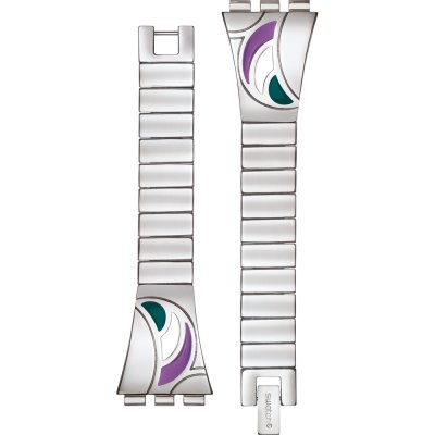 Bracelete Swatch Plastic - Skin Small 33.7mm - SF/SI/SS08/SS09 ASFK339G SFK339G Luster Varnish