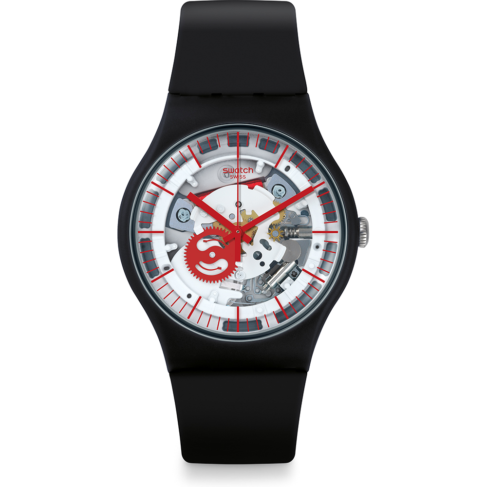 Relógio Swatch NewGent SUOB153 Siliblack