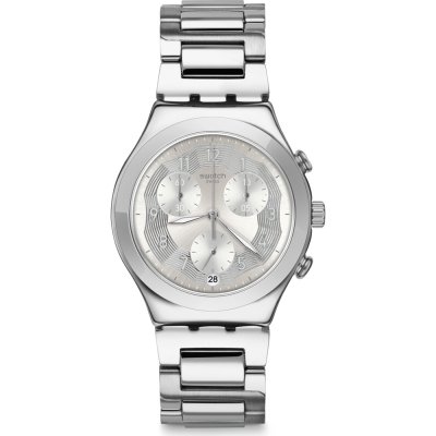 Relógio Swatch Irony Chrono YCS604G Silver Ring