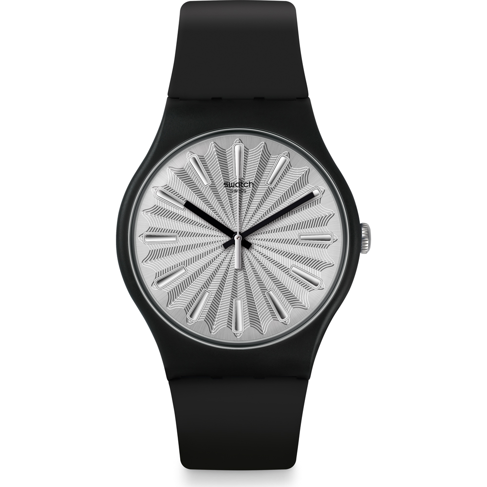 Relógio Swatch NewGent SUOB172 Silver Shield