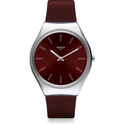 Relógio Swatch Skin Irony SYXS120 Skinburgundy