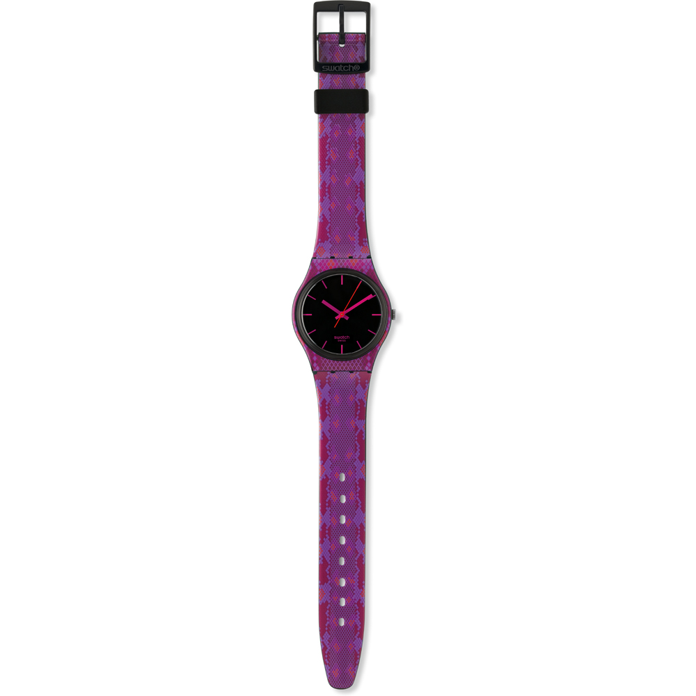 Relógio Swatch Standard Gents GB255 Snaky Pink