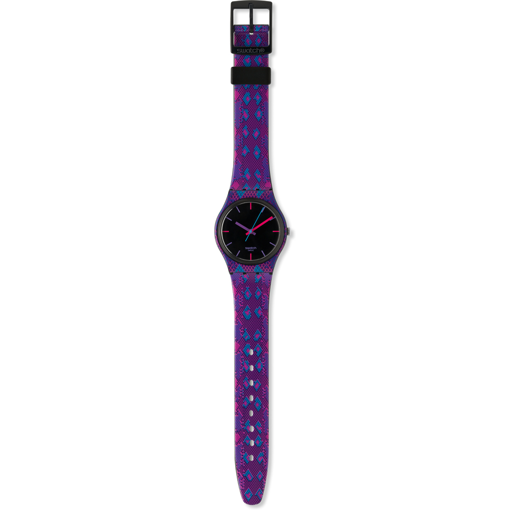 Relógio Swatch Standard Gents GB256 Snaky Purple