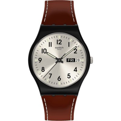 Relógio Swatch Originals Medium (34mm) SO28B710 Shadow Stitch