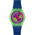 Relógio Swatch Originals Medium (34mm) SO28G704 Neon Skychart