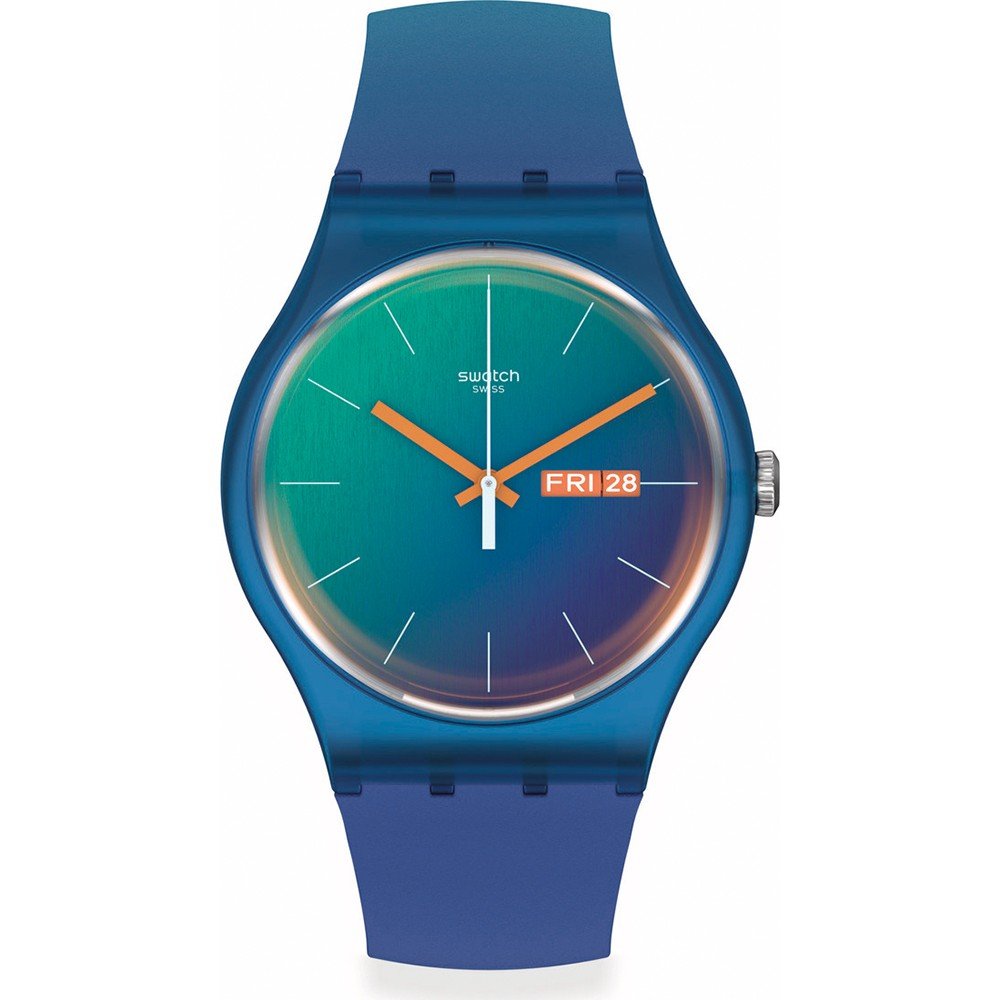 Relógio Swatch NewGent SO29N708 Fade to teal