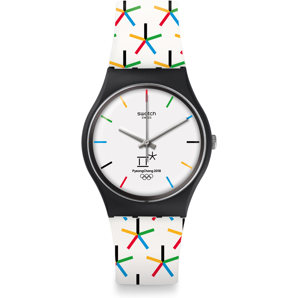 Relógio Swatch Standard Gents GZ317 Star Games Olympic Collection