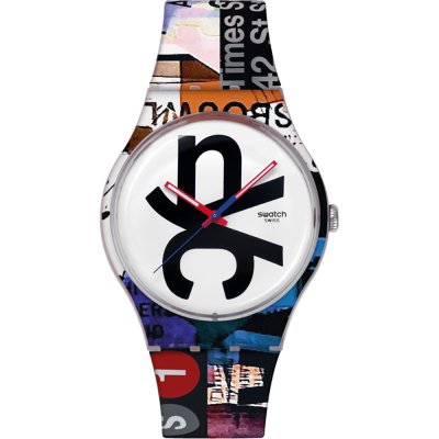 Relógio Swatch Originals Large (41mm) SUOZ370 Destination New York - Carsontime